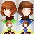 frisk and chara