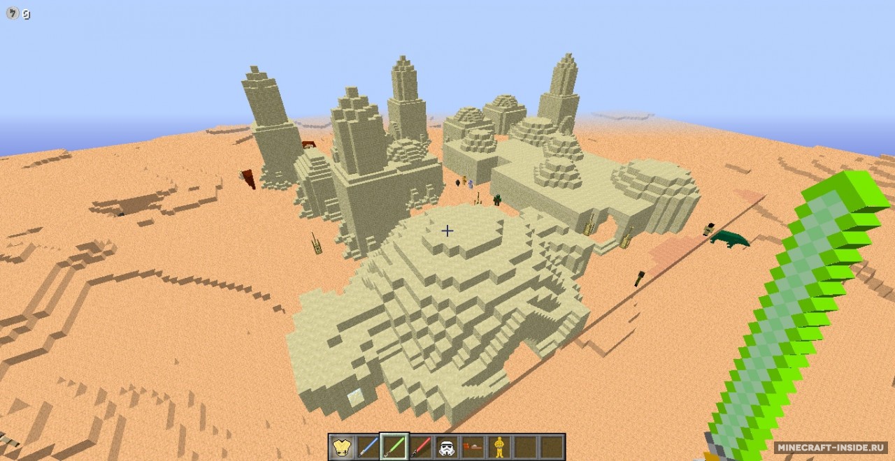 Star Wars by Parzi [1.7.10] / Моды для Майнкрафт /