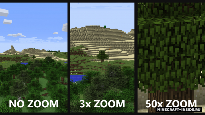 МОД WI ZOOM TWEAK ДЛЯ MINECRAFT 1 20 1 1 19 4 1 16 5