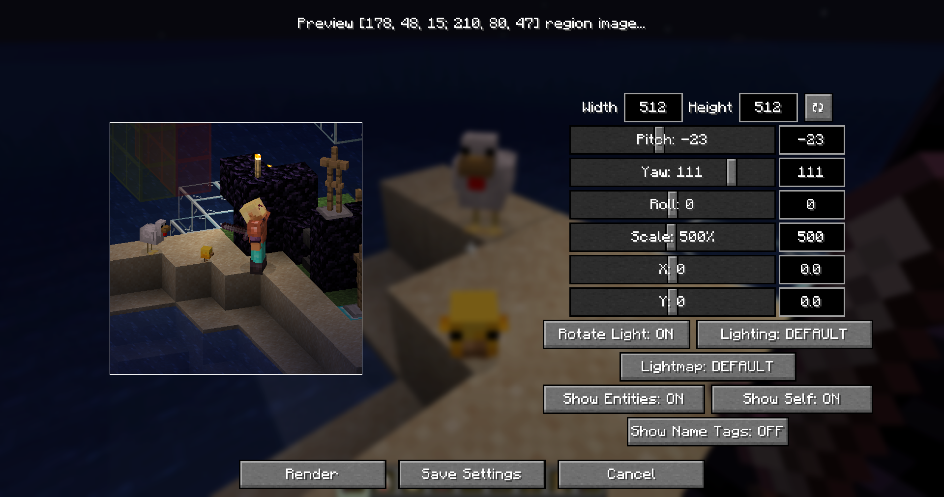 Simple Image Renderer [1.21.11] / Моды для Майнкрафт / Minecraft Inside