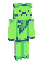 Скин по нику A_Green_Cat