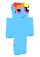 Скин по нику BronyRainbowDash