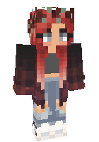 Скин по нику FlameGirl