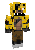 Скин по нику GoldenFoxy95