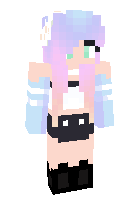 Скин по нику LilRainbowGirl