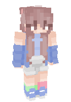 Скин по нику MineGirl21
