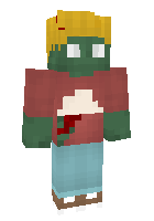 Скин по нику Minezombie