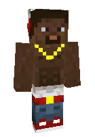Скин по нику NIGGAxCRAFT