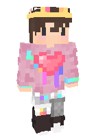 Скин по нику RainbowKing