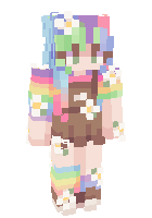 Скин по нику Rainbow_Neko