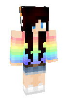 Скин по нику Rainbow_girl12
