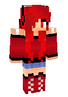 Скин по нику Redgirl