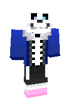 Скин по нику SansTheSkeleton