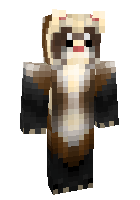 Скин по нику Spud_Ferret