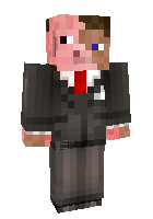 Скин по нику TheGlitchedPig