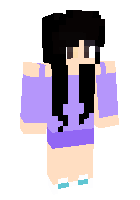 Скин по нику ThePurpleGirl