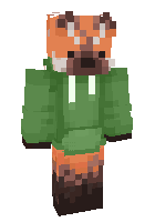 Скин по нику Upsidedownfoxxo