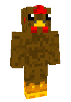 Скин по нику chicken_girl