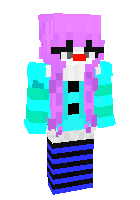 Скин по нику clown_girl