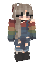 Скин по нику madziarainbow