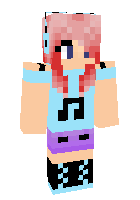 Скин по нику nerdy_girl123