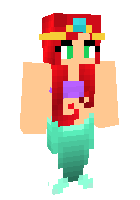 Скин по нику queenmermaid