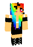 Скин по нику rainbow_bitch