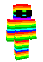 Скин по нику rainbowblock