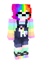 Скин по нику rainbowify