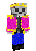 Скин по нику skeleton_king
