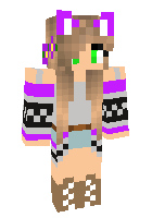 Скин по нику xWolfGirl