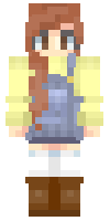 Скин по нику CookieGirl