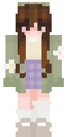 Скин по нику FlowerPrincess