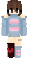 Скин по нику Frisk_Dreemurr