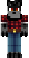 Скин по нику Hunterwolf