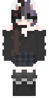 Скин по нику Kawaiicatgirl