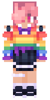 Скин по нику Lesbiyanka