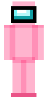 Скин по нику PinkAmongUs