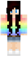 Скин по нику Rainbow_girl12