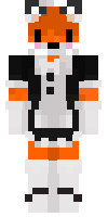 Скин по нику SneakyPeekyFoxie