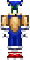 Скин по нику SonicTheGodHog