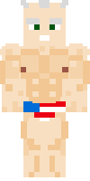Скин по нику TheSlimyMC