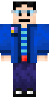 Скин по нику Theblueman003