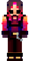 Скин по нику ViolettaFire