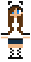 Скин по нику block_girl