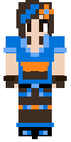 Скин по нику blueangel