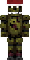 Скин по нику fnaf3springtrap