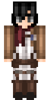 Скин по нику mikasa_ackerman7