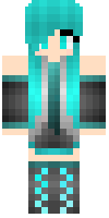 Скин по нику miku