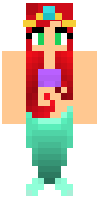 Скин по нику queenmermaid